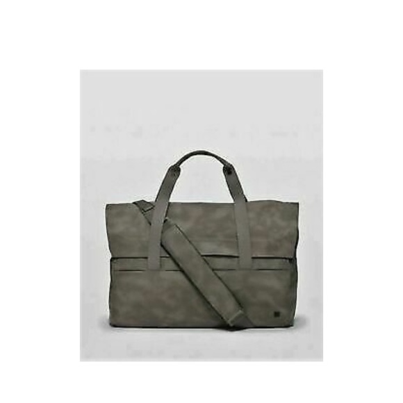 lululemon athletica Handbags - NWOT Lululemon early embark duffle beige/gray